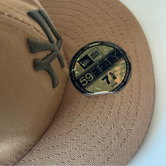 NEW ERA NY rustic color baseball cap - Picture 6 of 8